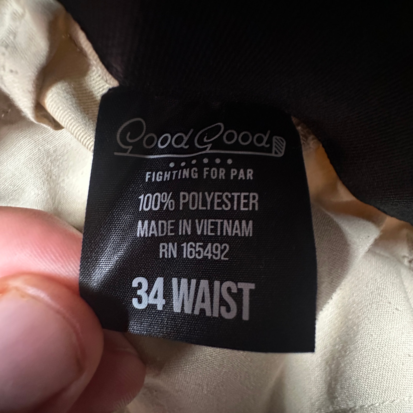 Good Good Swing Sport Ultra-Soft Lightweight Golf Jogger Pants Mens 34x30 — image 3 of 8